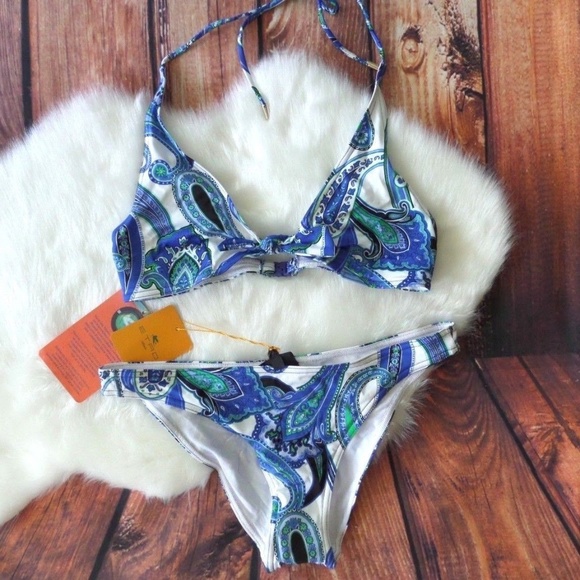 Etro Other - NWT ETRO Milano Halter Bikini Swim Suit IT 40 US 4